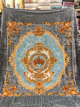 Blankets for winter |  Soft Lightweight Fuzzy Cozy Luxury | Double bed king size-Geometric Grey